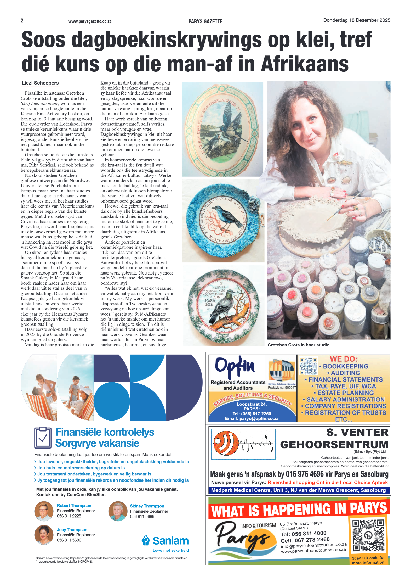 Parys Gazette 18 Desember 2025 page 2