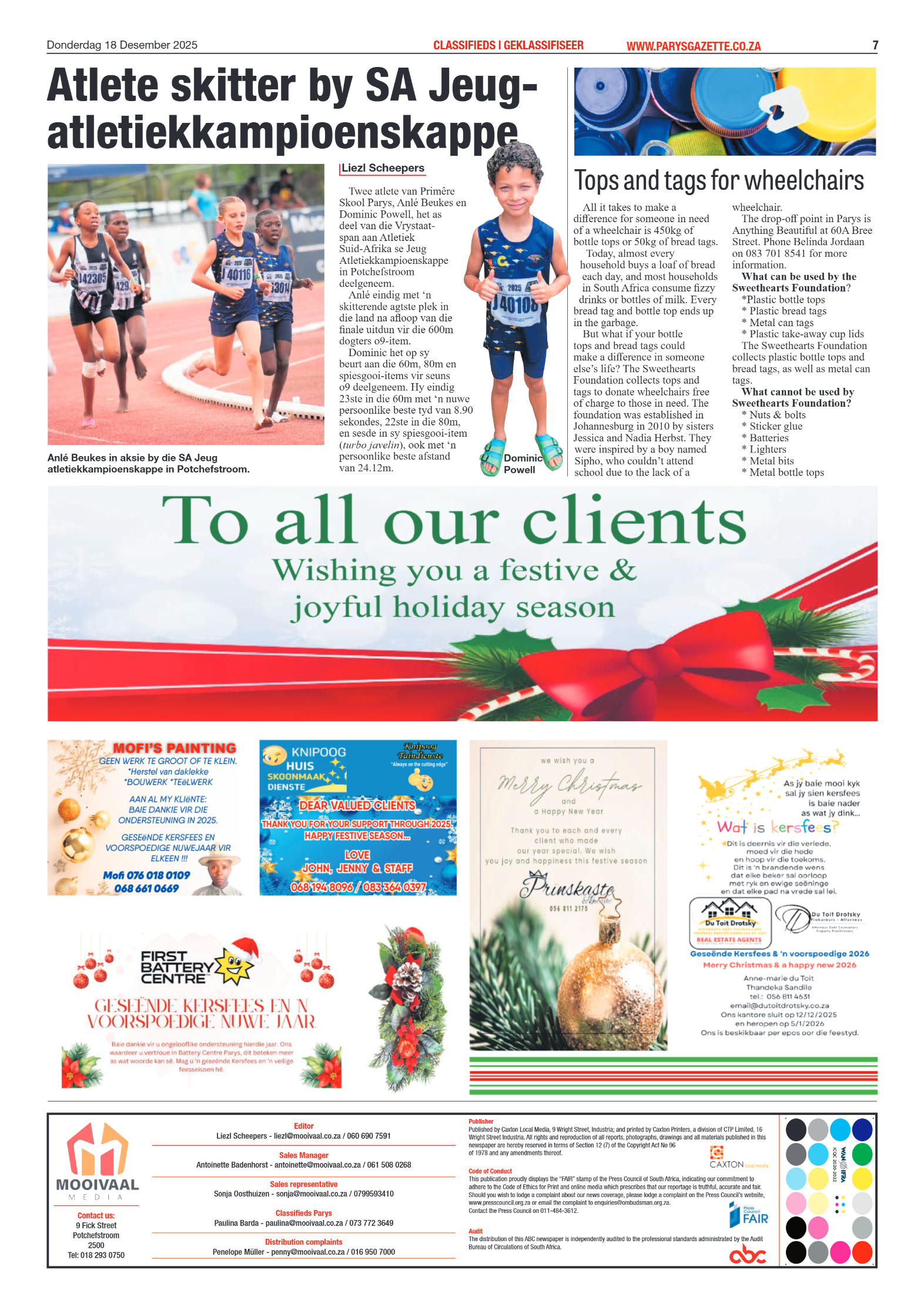 Parys Gazette 18 Desember 2025 page 7