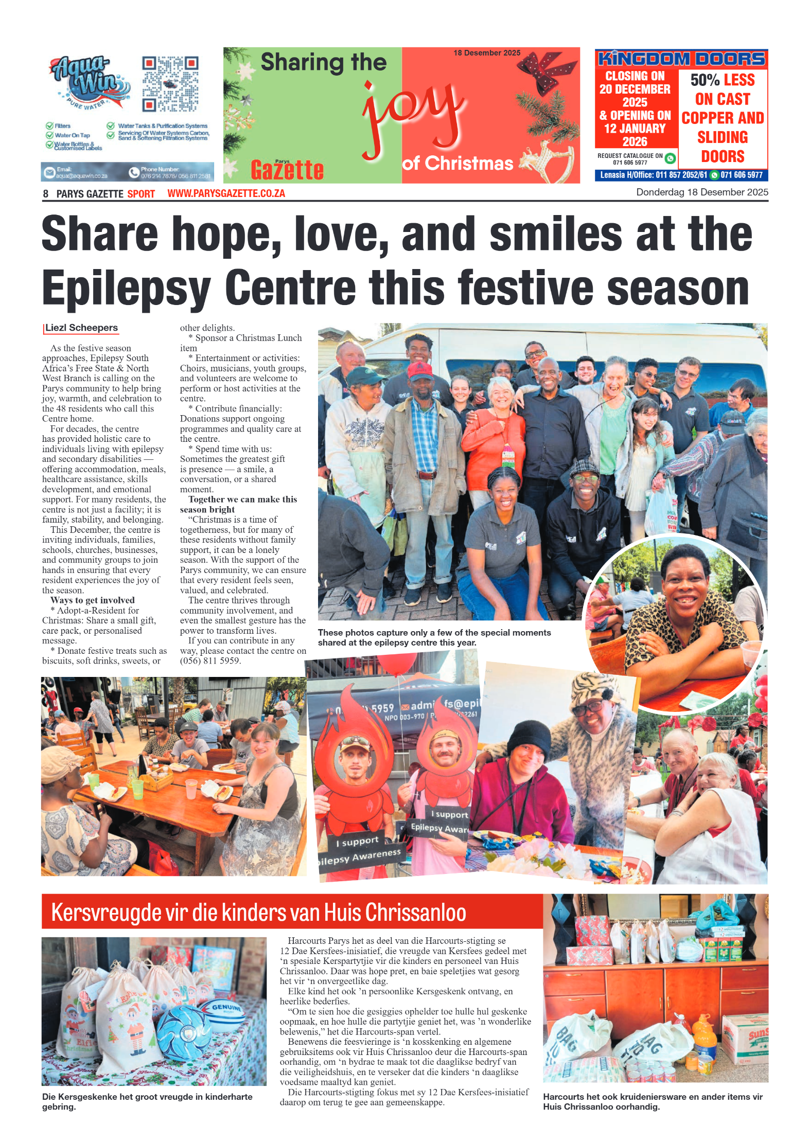 Parys Gazette 18 Desember 2025 page 8
