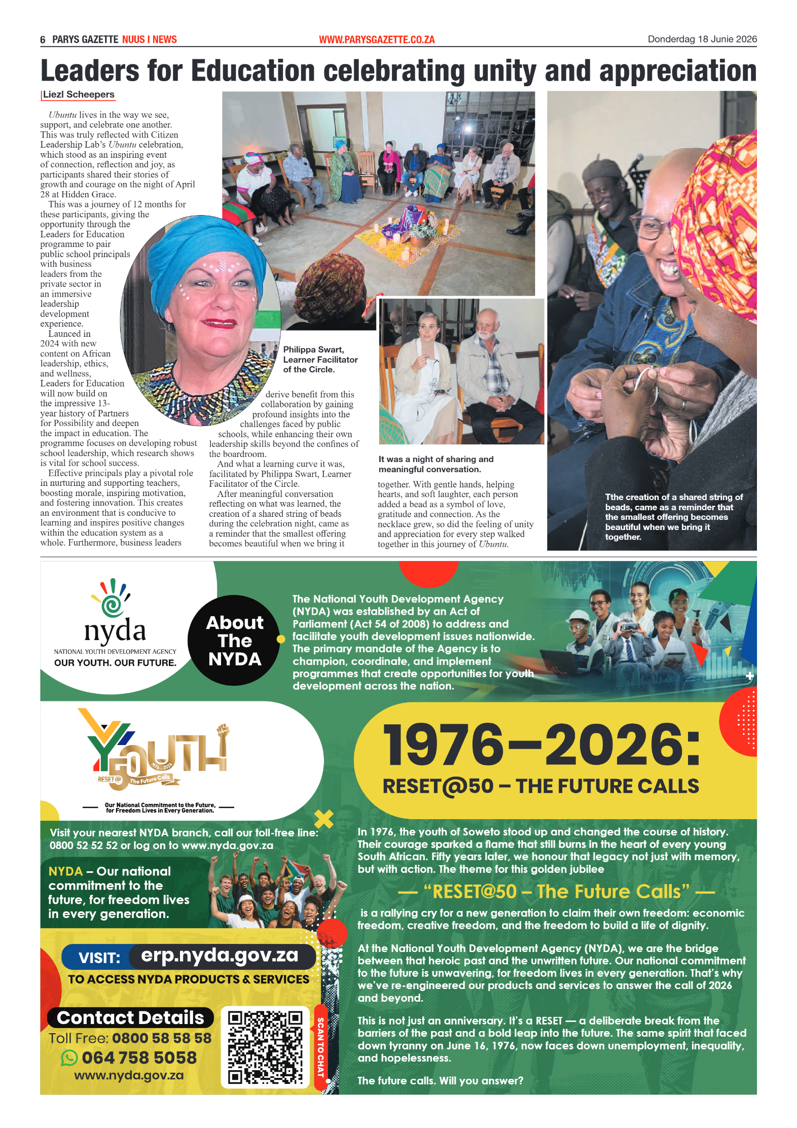 Parys Gazette – 18 Junie 2026 page 6