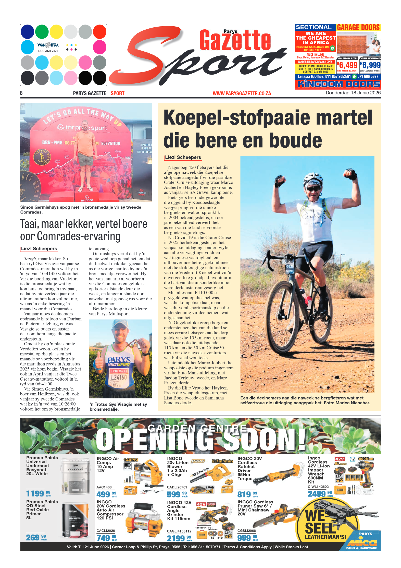Parys Gazette – 18 Junie 2026 page 8