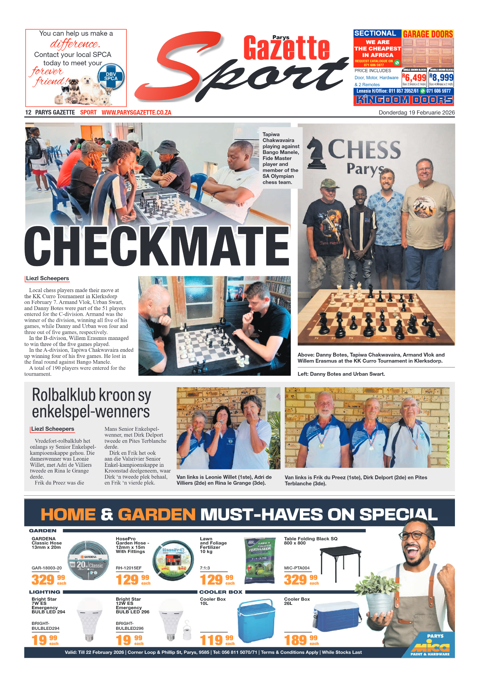 Parys Gazette – 19 Februarie 2026 page 16