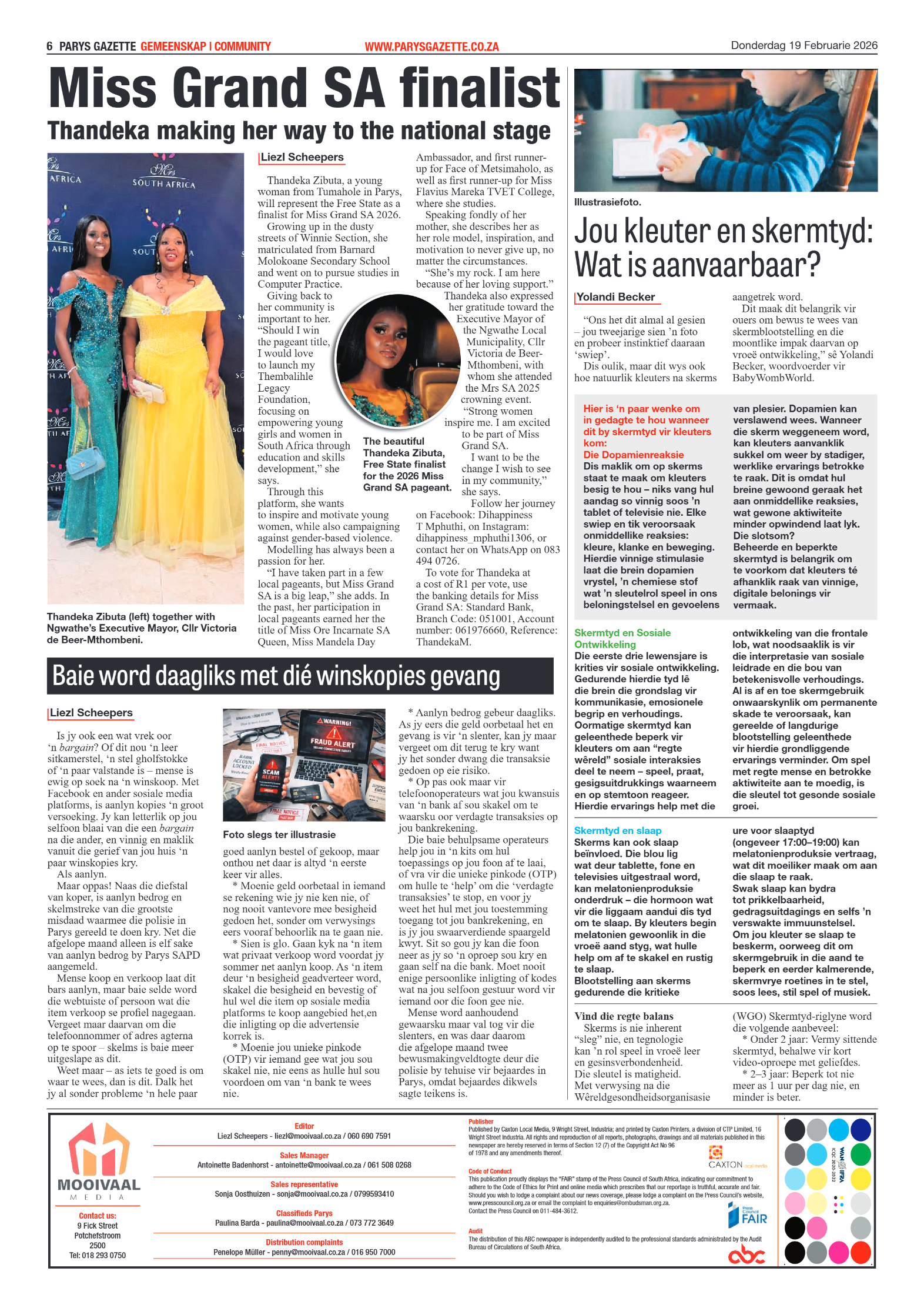 Parys Gazette – 19 Februarie 2026 page 6