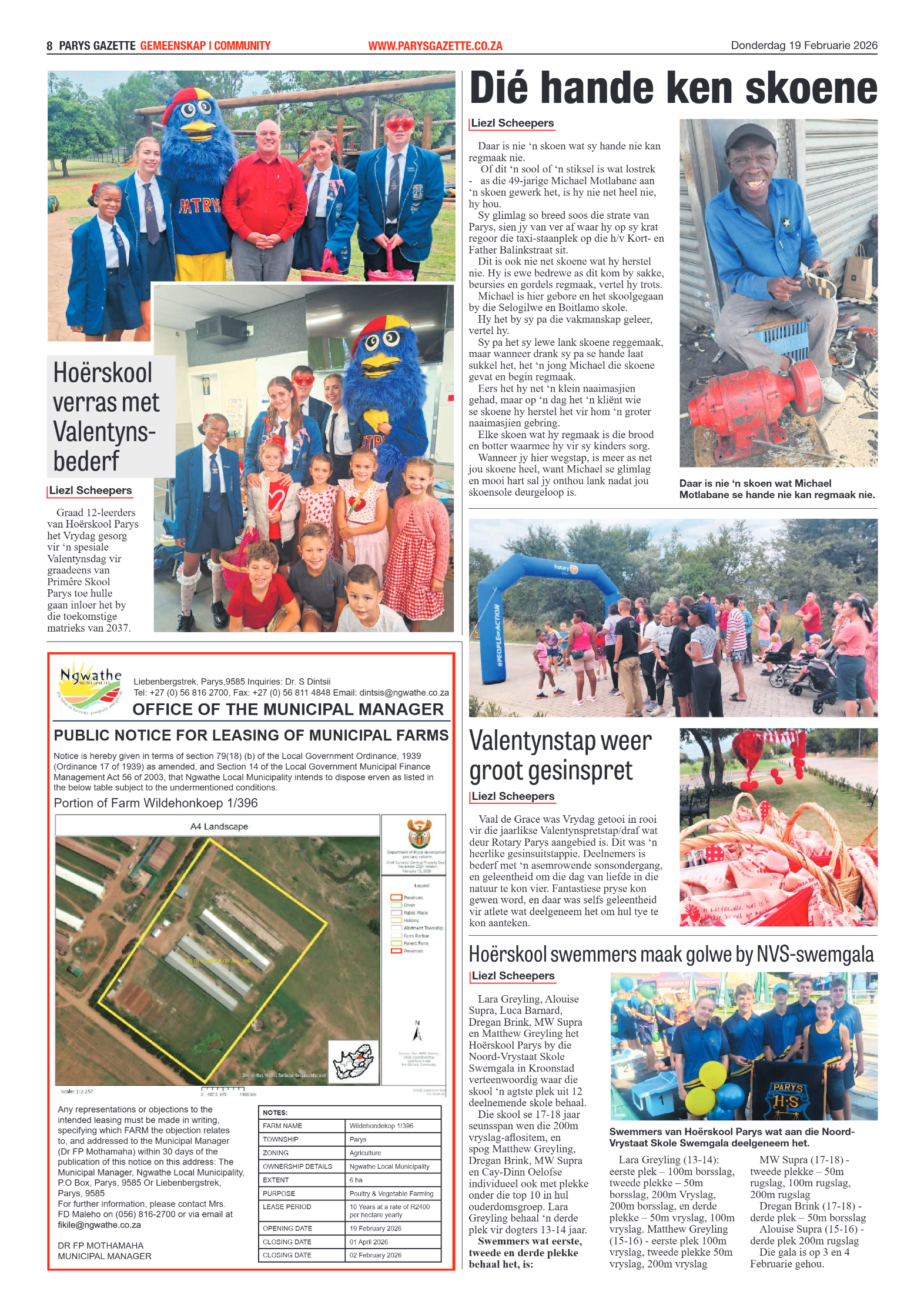 Parys Gazette – 19 Februarie 2026 page 8