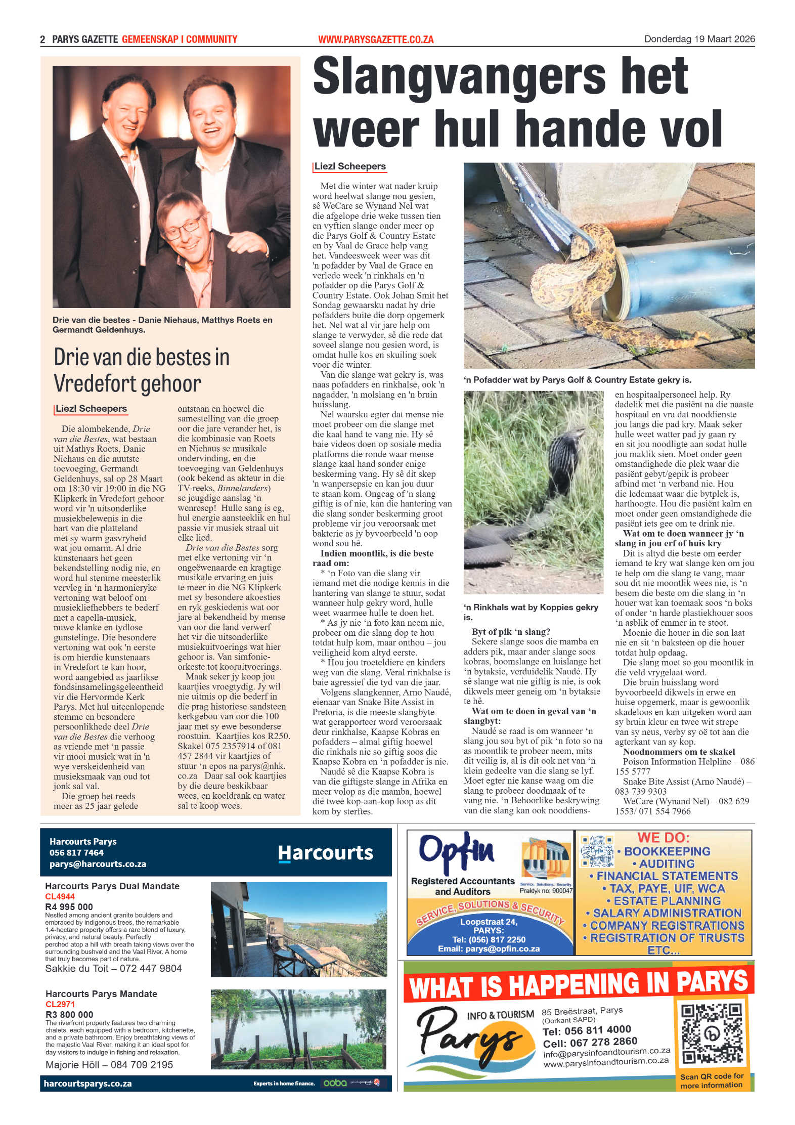 Parys Gazette – 19 Maart 2026 page 2