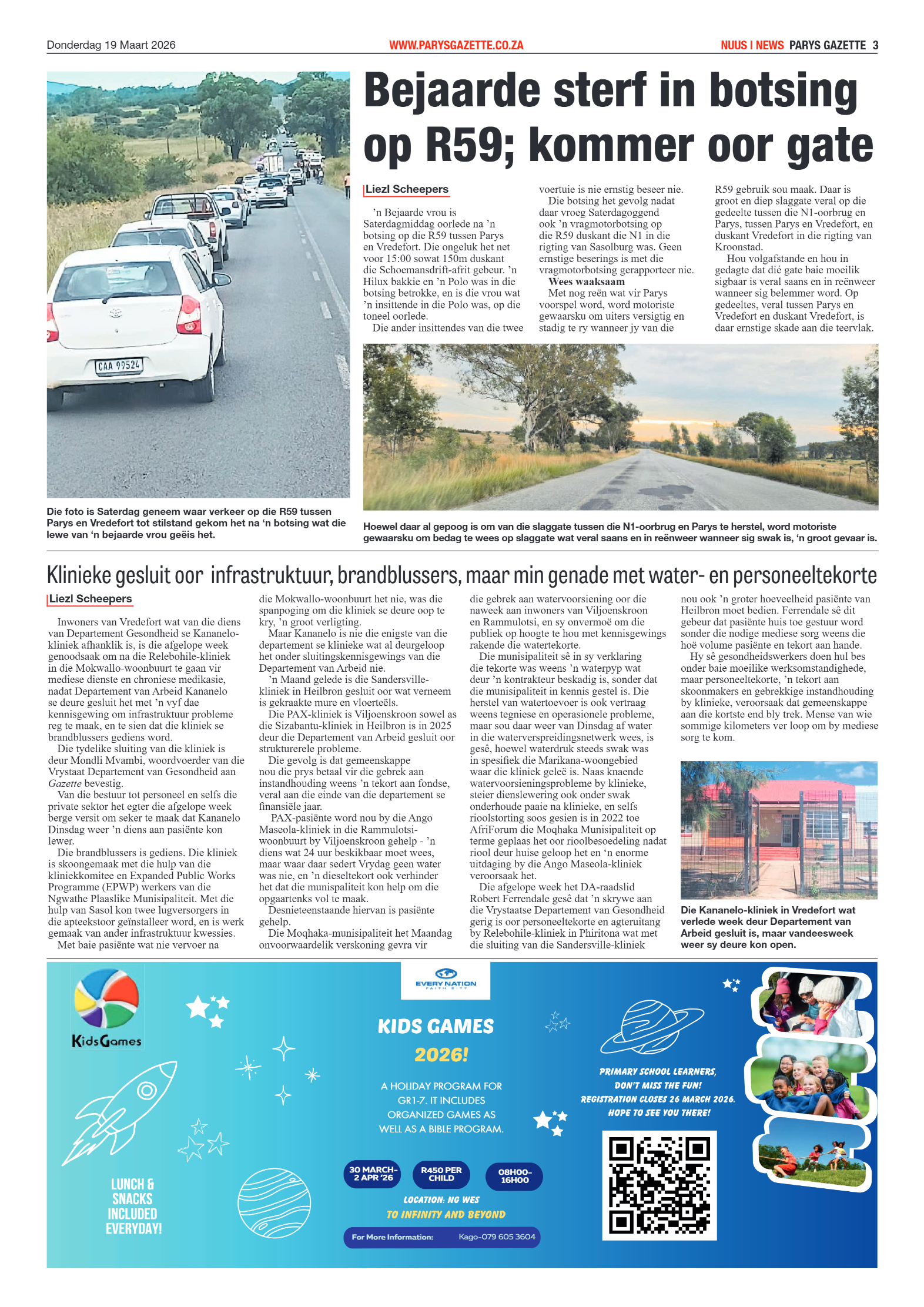 Parys Gazette – 19 Maart 2026 page 3