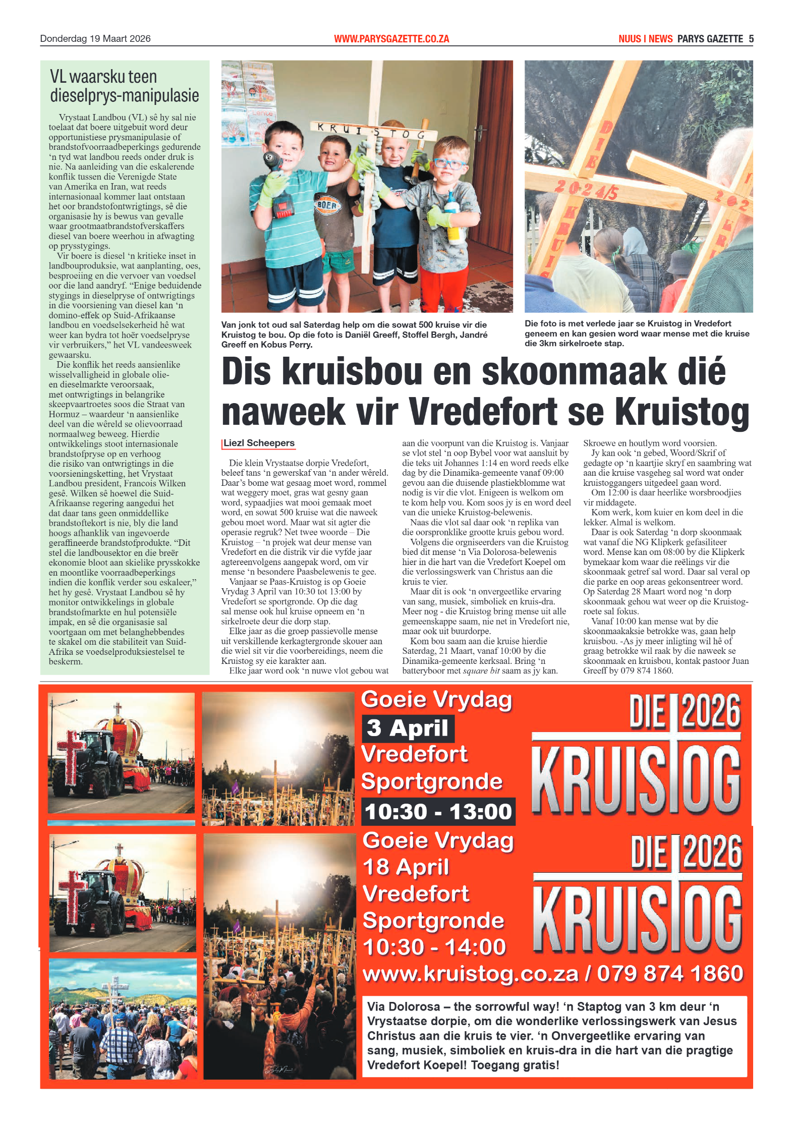 Parys Gazette – 19 Maart 2026 page 5