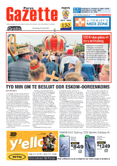 Parys Gazette – 19 Maart 2026