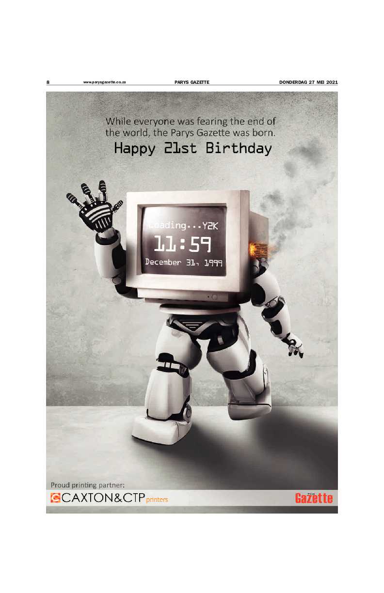 Parys Gazette 21 Jaar page 2