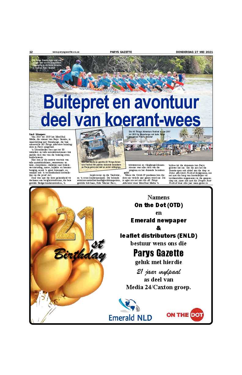 Parys Gazette 21 Jaar page 6