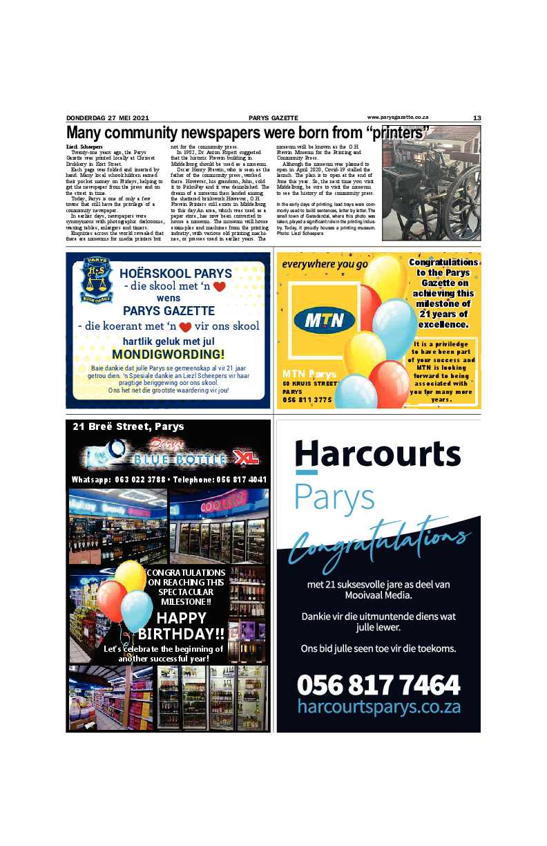 Parys Gazette 21 Jaar page 7