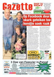 Parys Gazette – 21 May 2026
