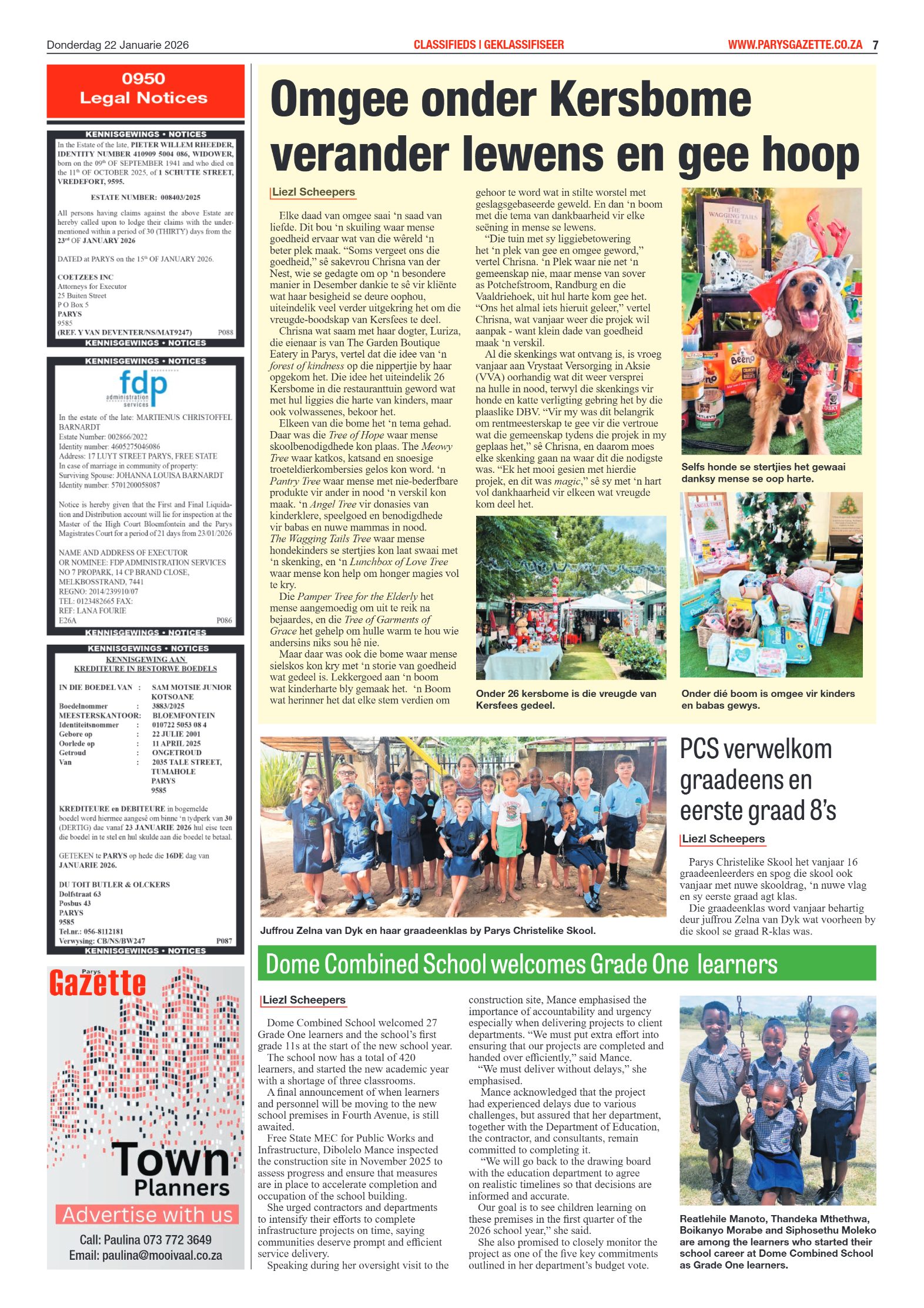 Parys Gazette 22 Januarie 2026 page 7