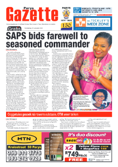 Parys Gazette 22 Januarie 2026