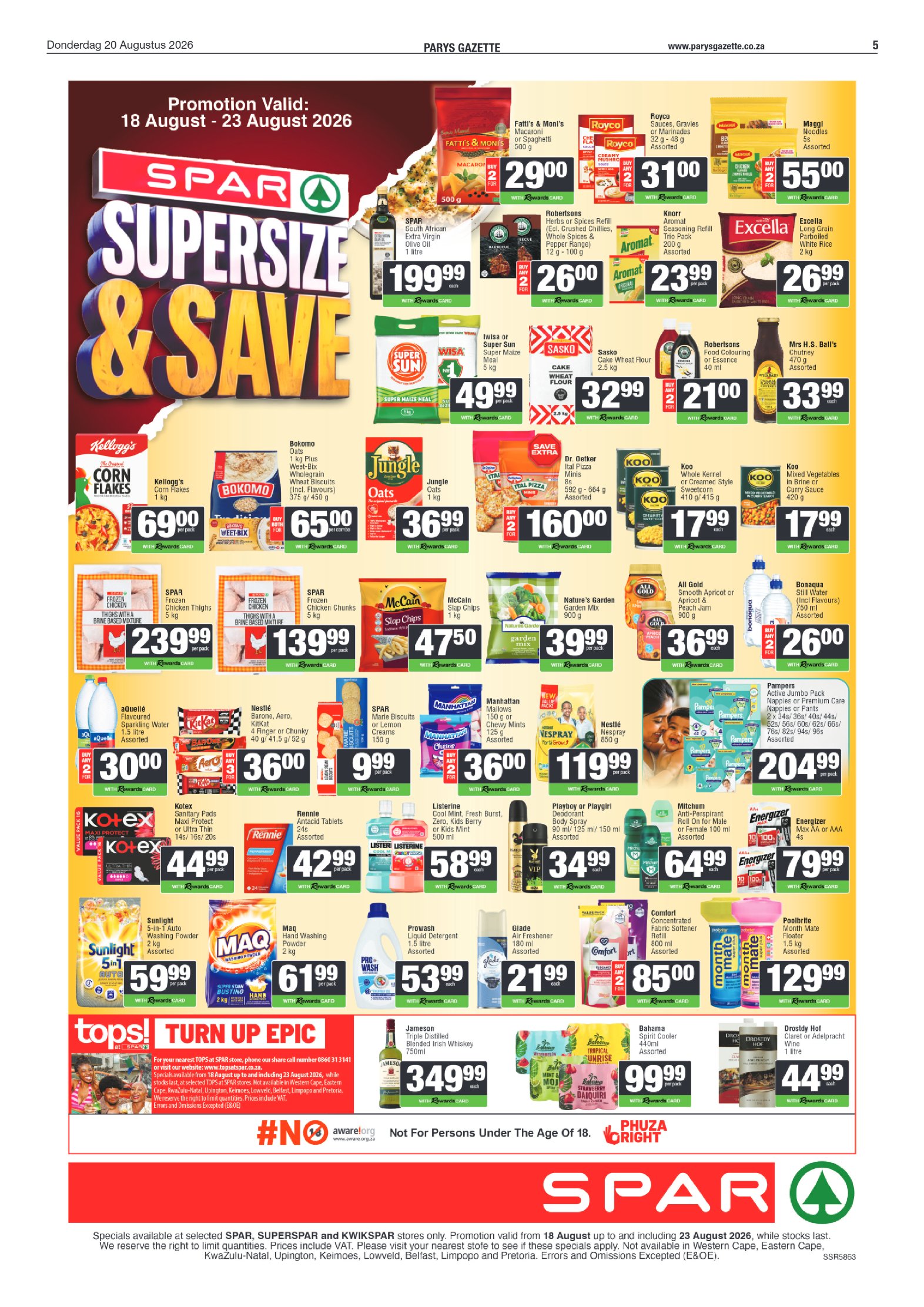 Parys Gazette – 23 Augustus 2026 page 5