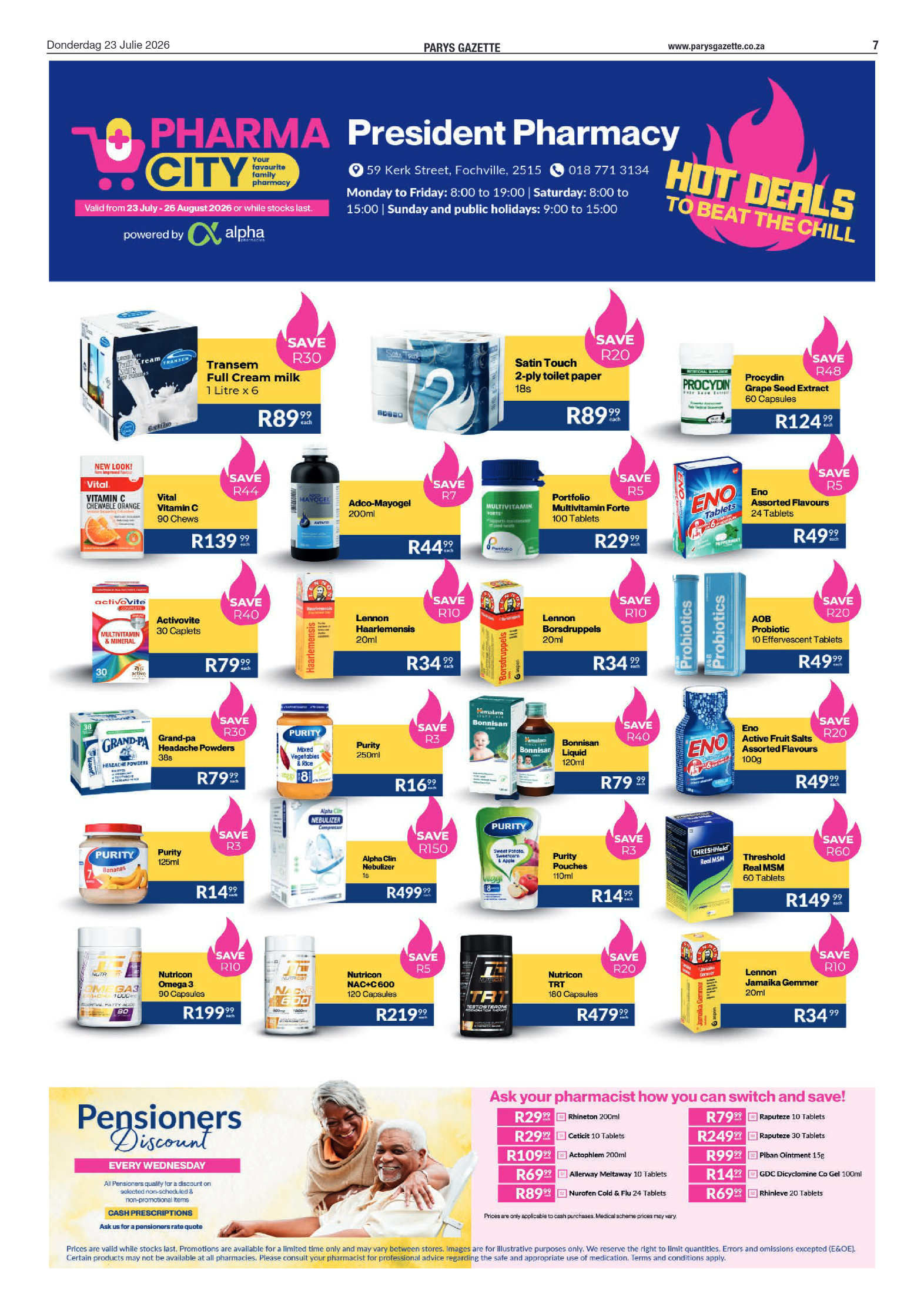 Parys Gazette – 23 Julie 2026 page 7