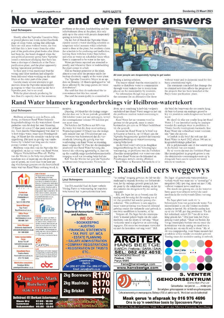 Parys Gazette 23 Maart 2023 page 2