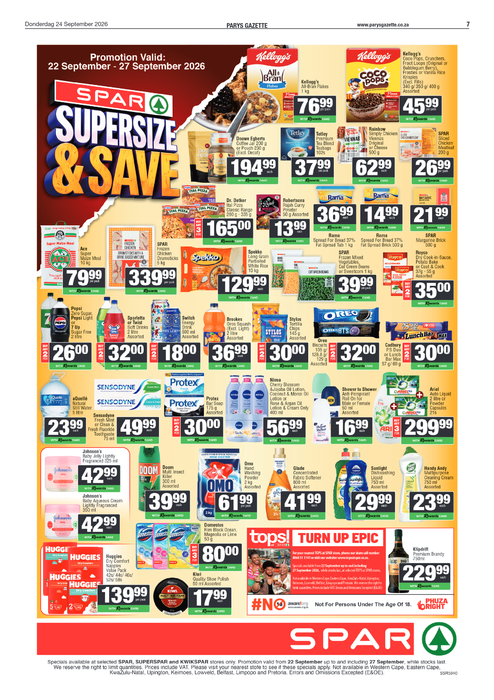 Parys Gazette – 24 September 2026 page 7