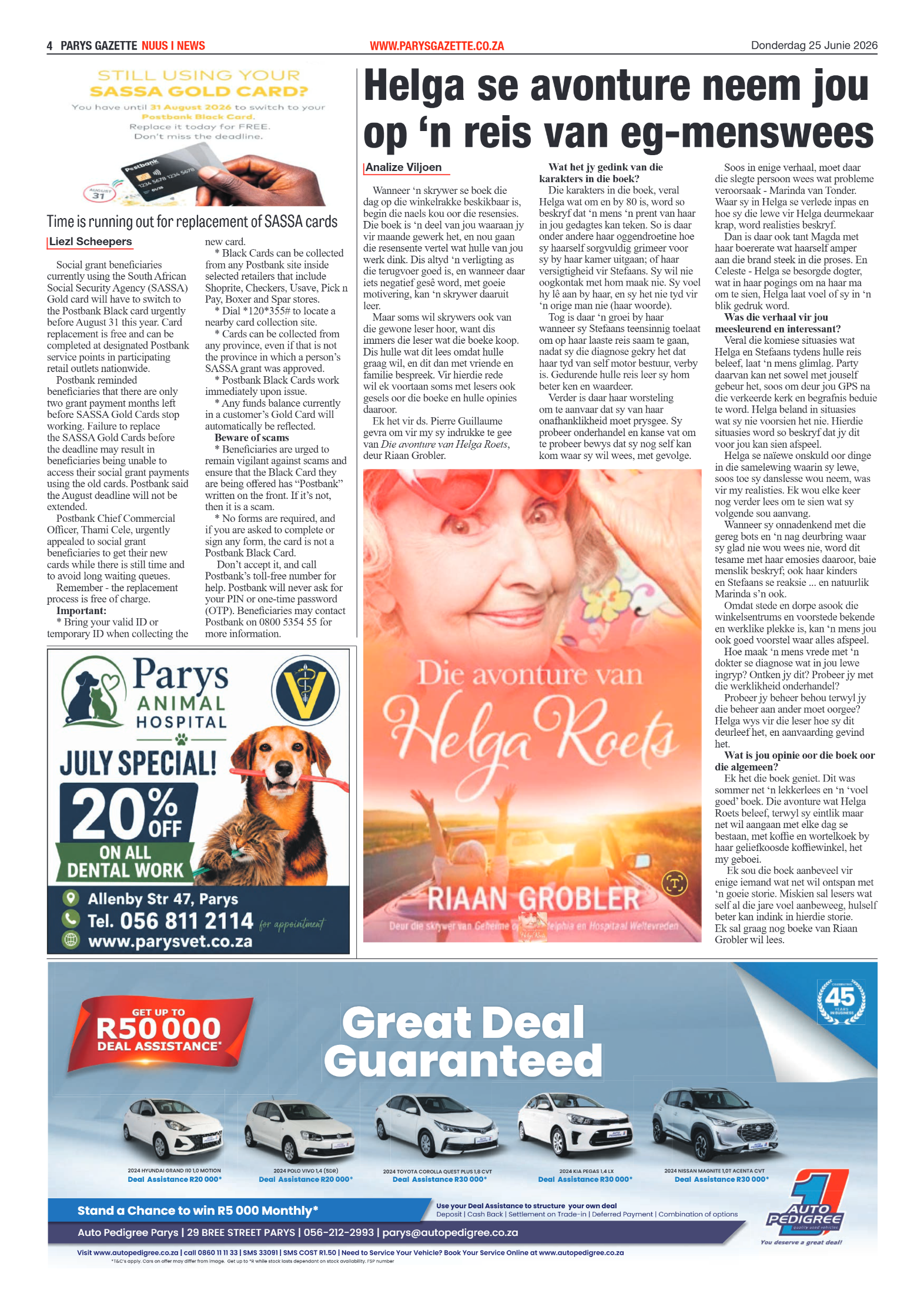 Parys Gazette – 25 Junie 2026 page 6
