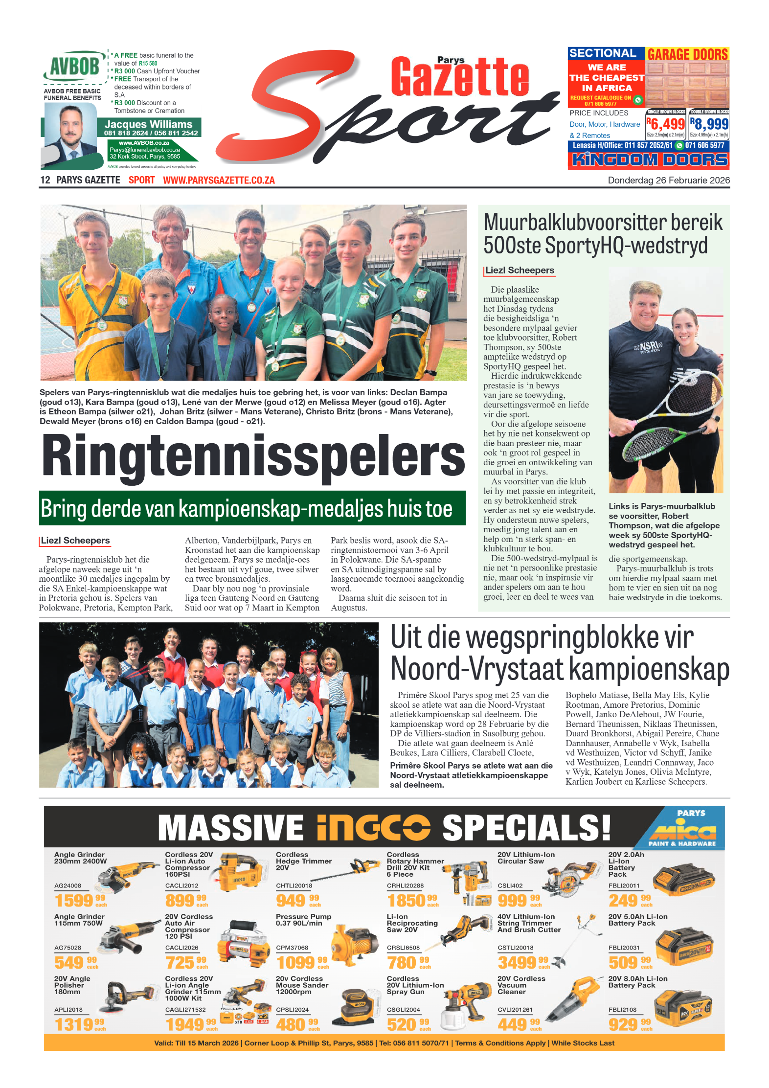 Parys Gazette – 26 Februarie 2026 page 16