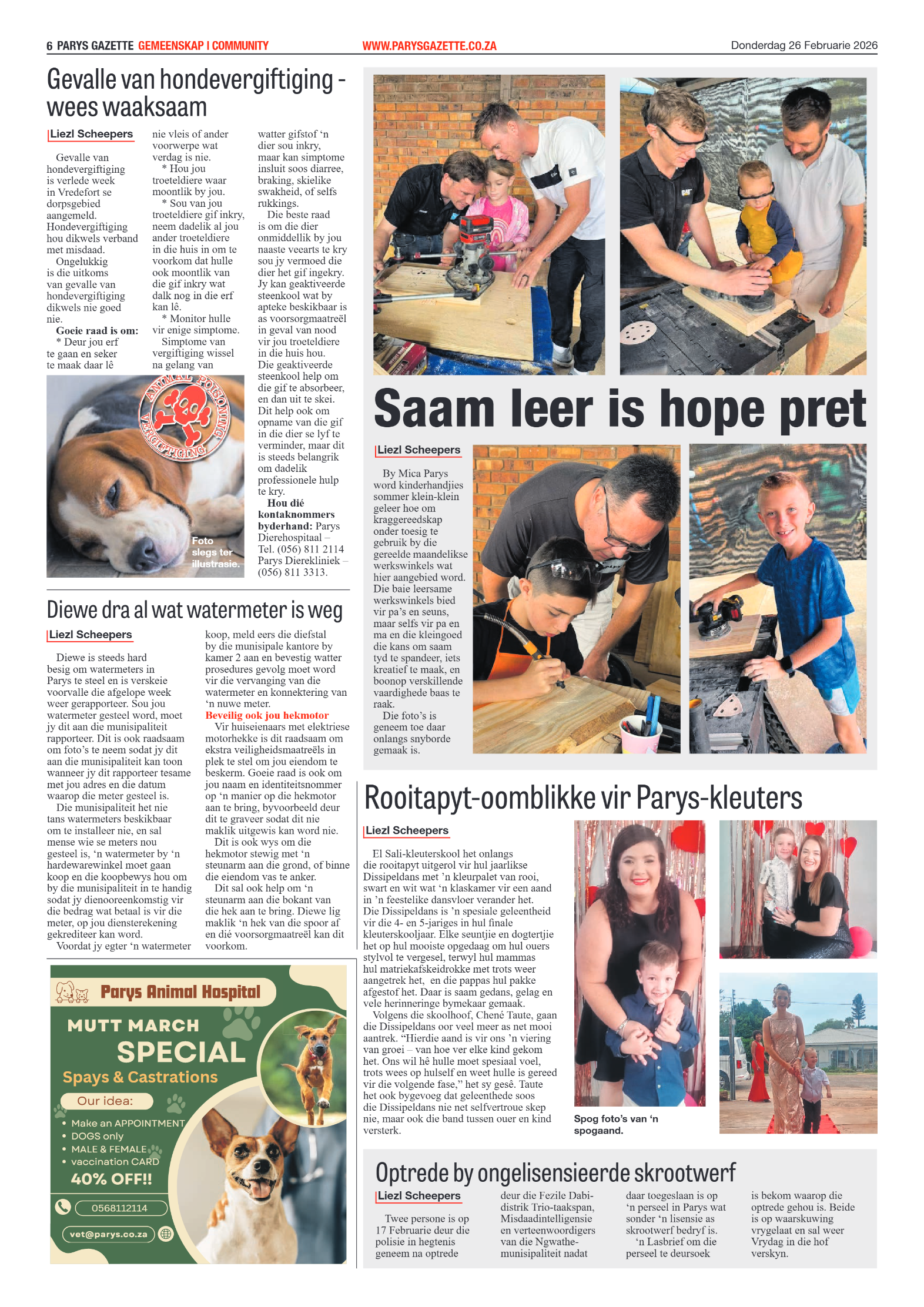 Parys Gazette – 26 Februarie 2026 page 6