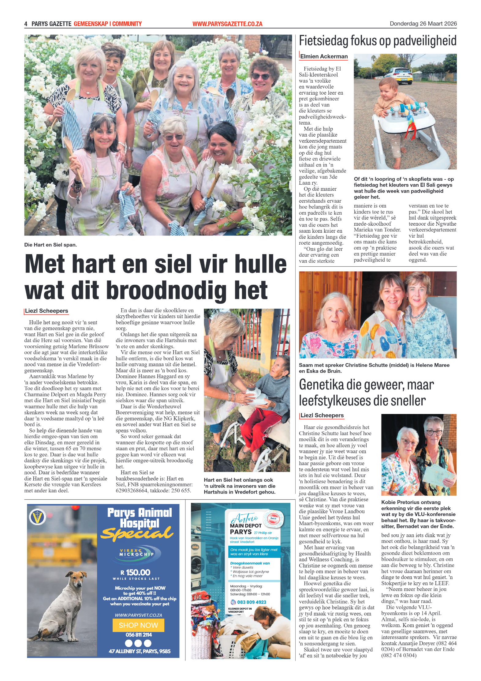 Parys Gazette – 26 Maart 2026 page 4