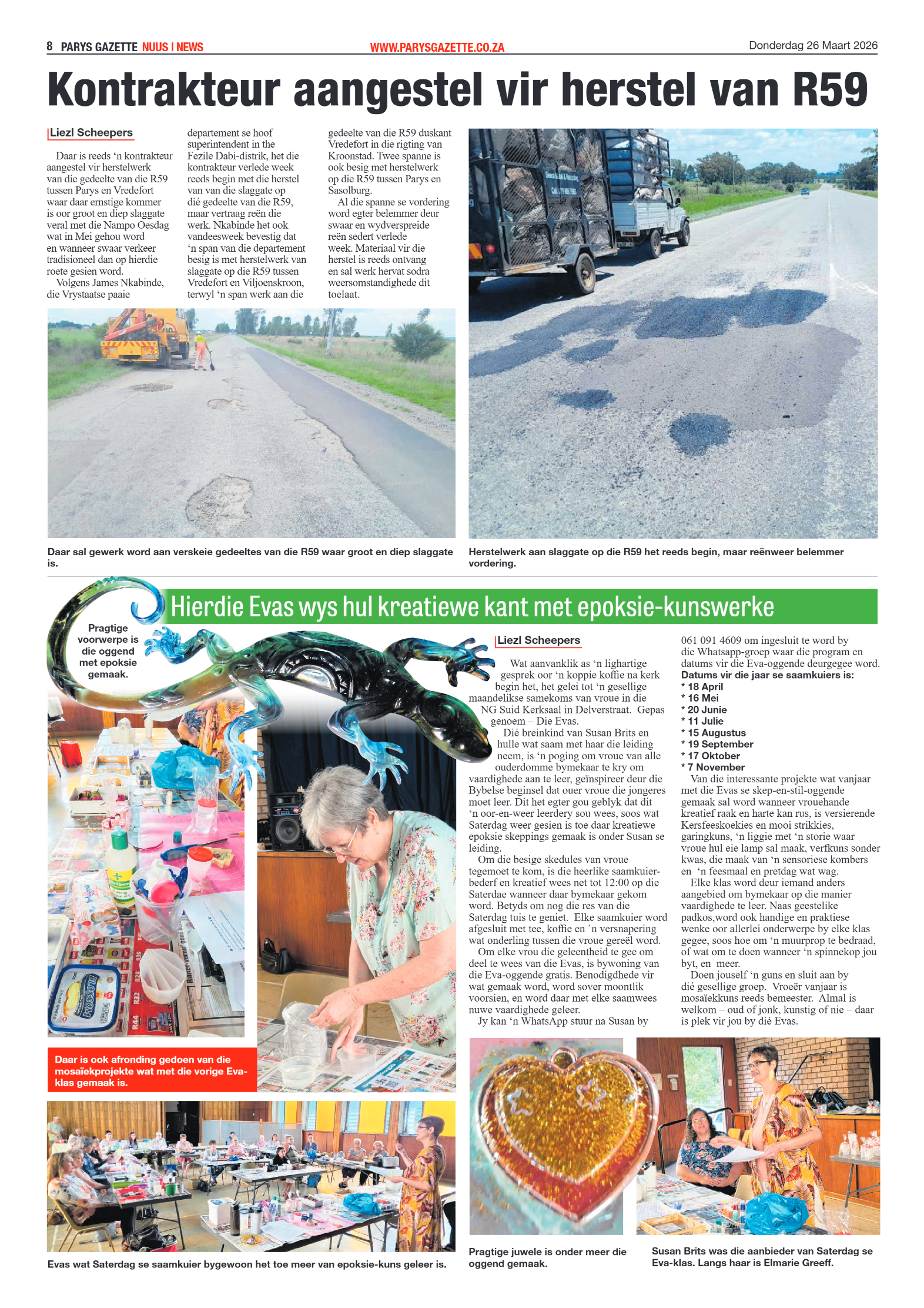 Parys Gazette – 26 Maart 2026 page 8