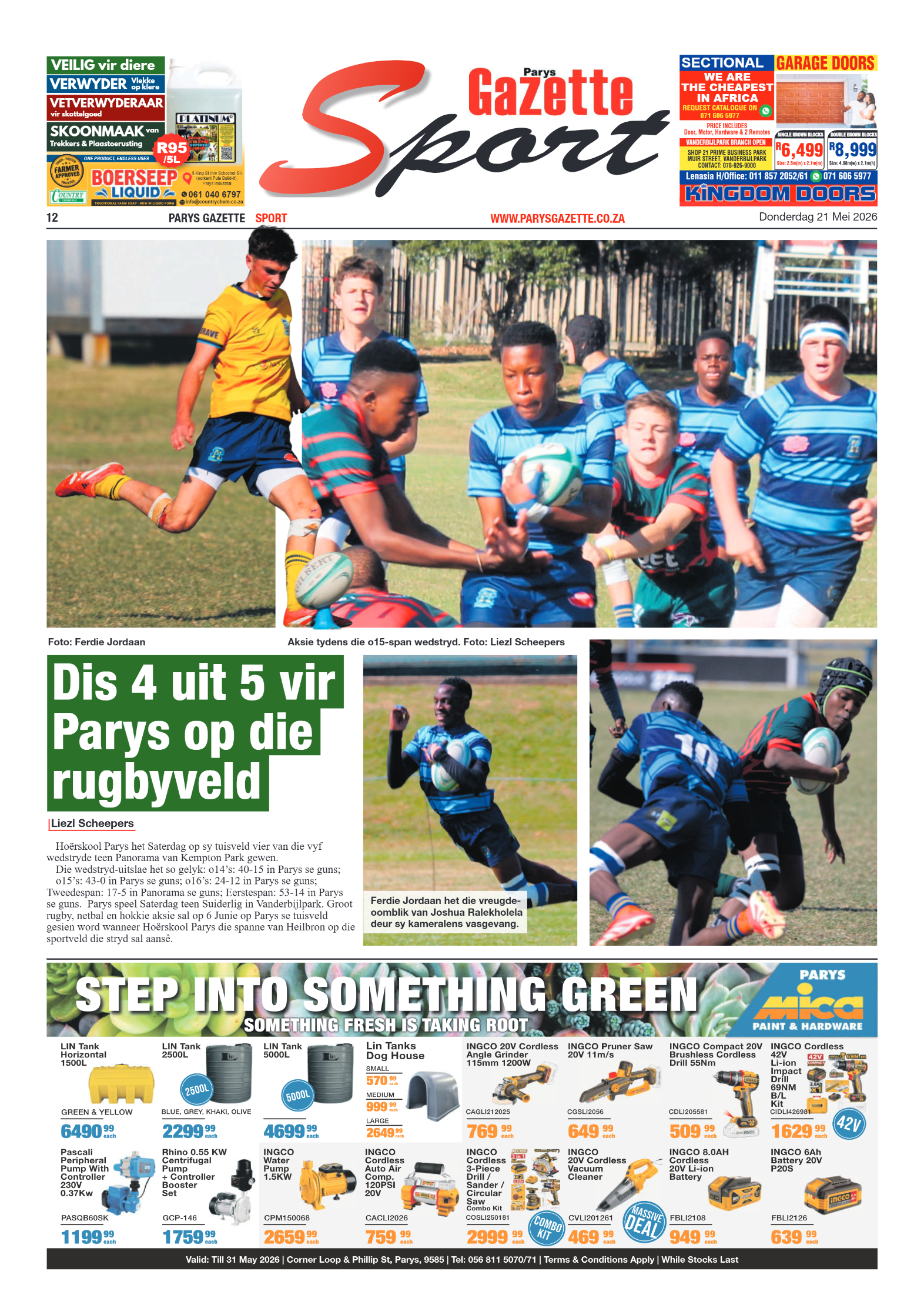 Parys Gazette – 28 Mei 2026 page 12
