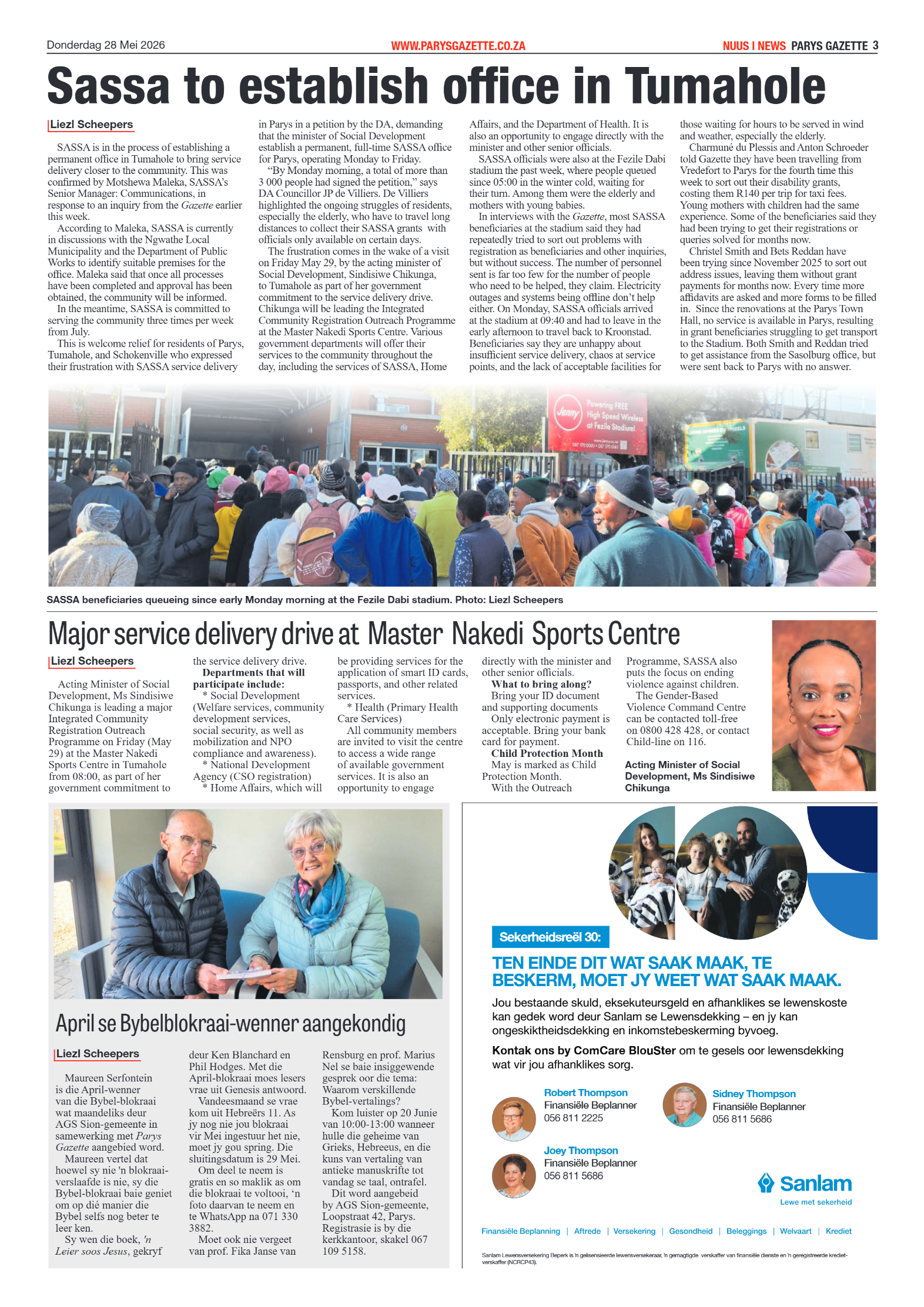 Parys Gazette – 28 Mei 2026 page 3