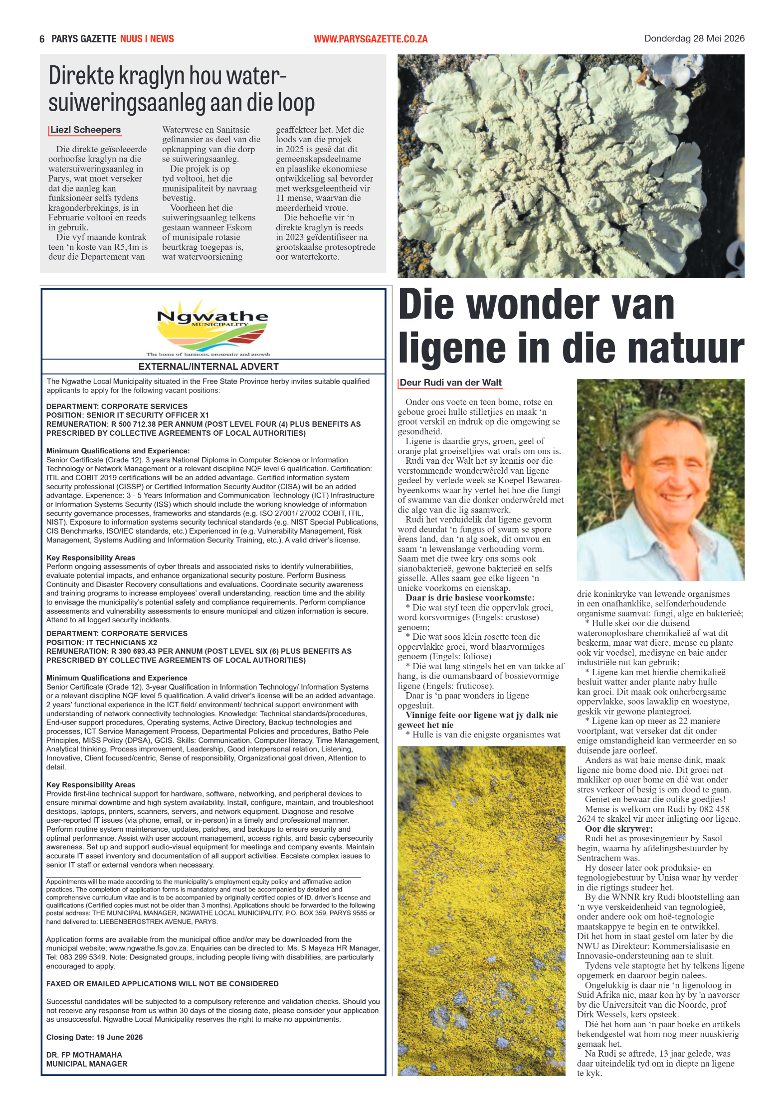 Parys Gazette – 28 Mei 2026 page 6