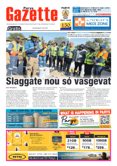 Parys Gazette – 28 Mei 2026