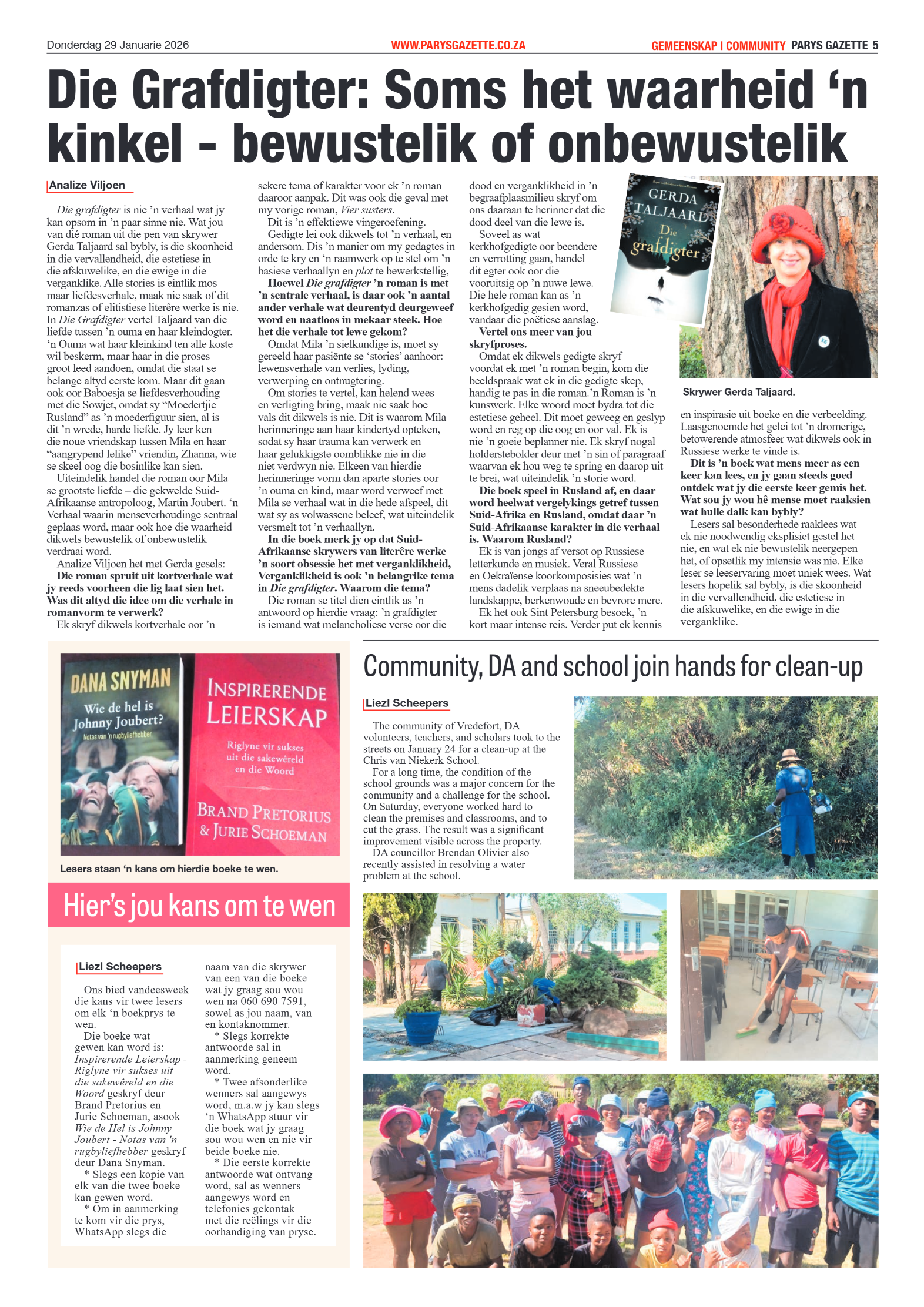 Parys Gazette – 29 Januarie 2026 page 5