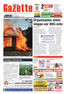 Parys Gazette – 29 Januarie 2026