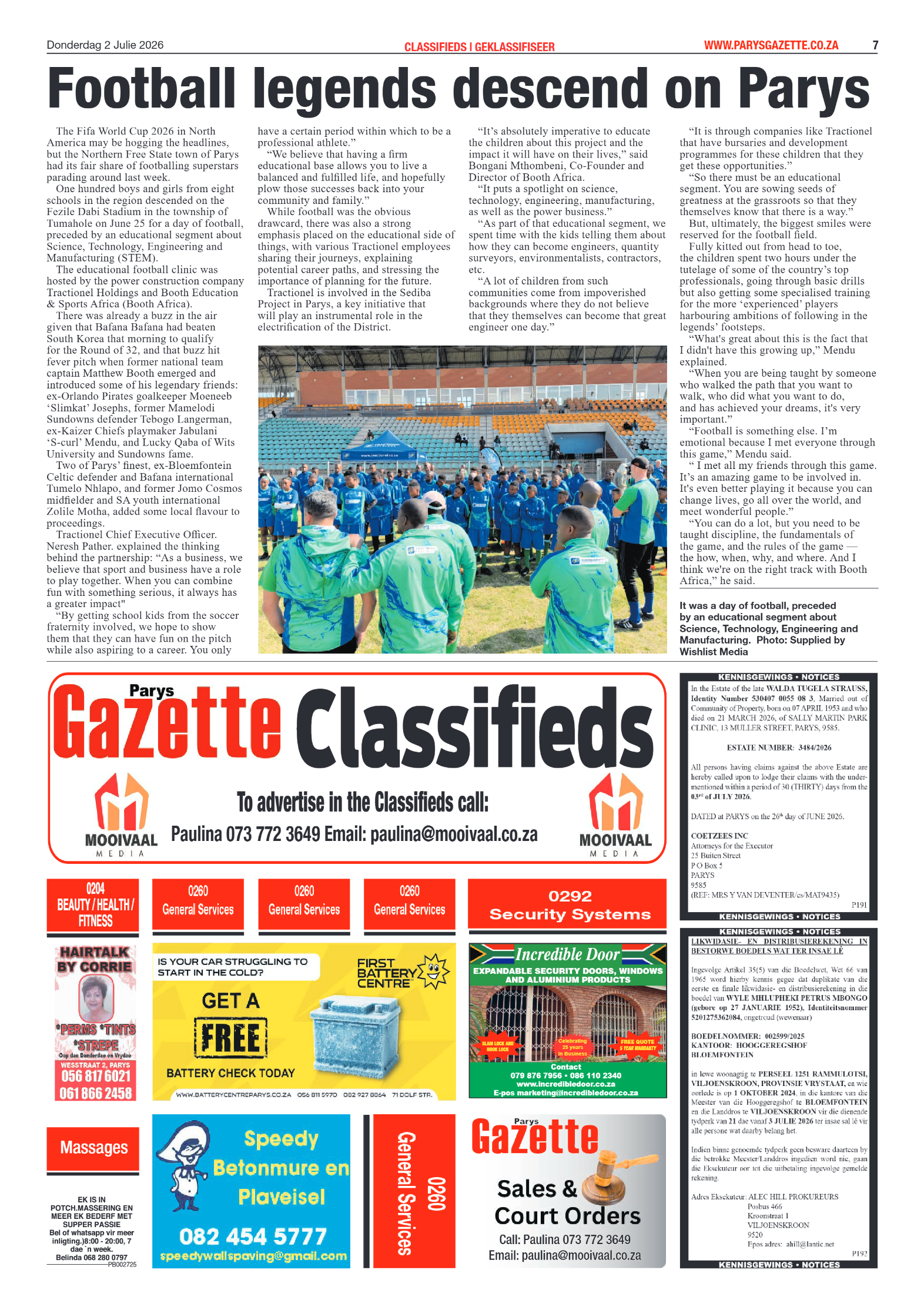 Parys Gazette – 2 Julie 2026 page 7