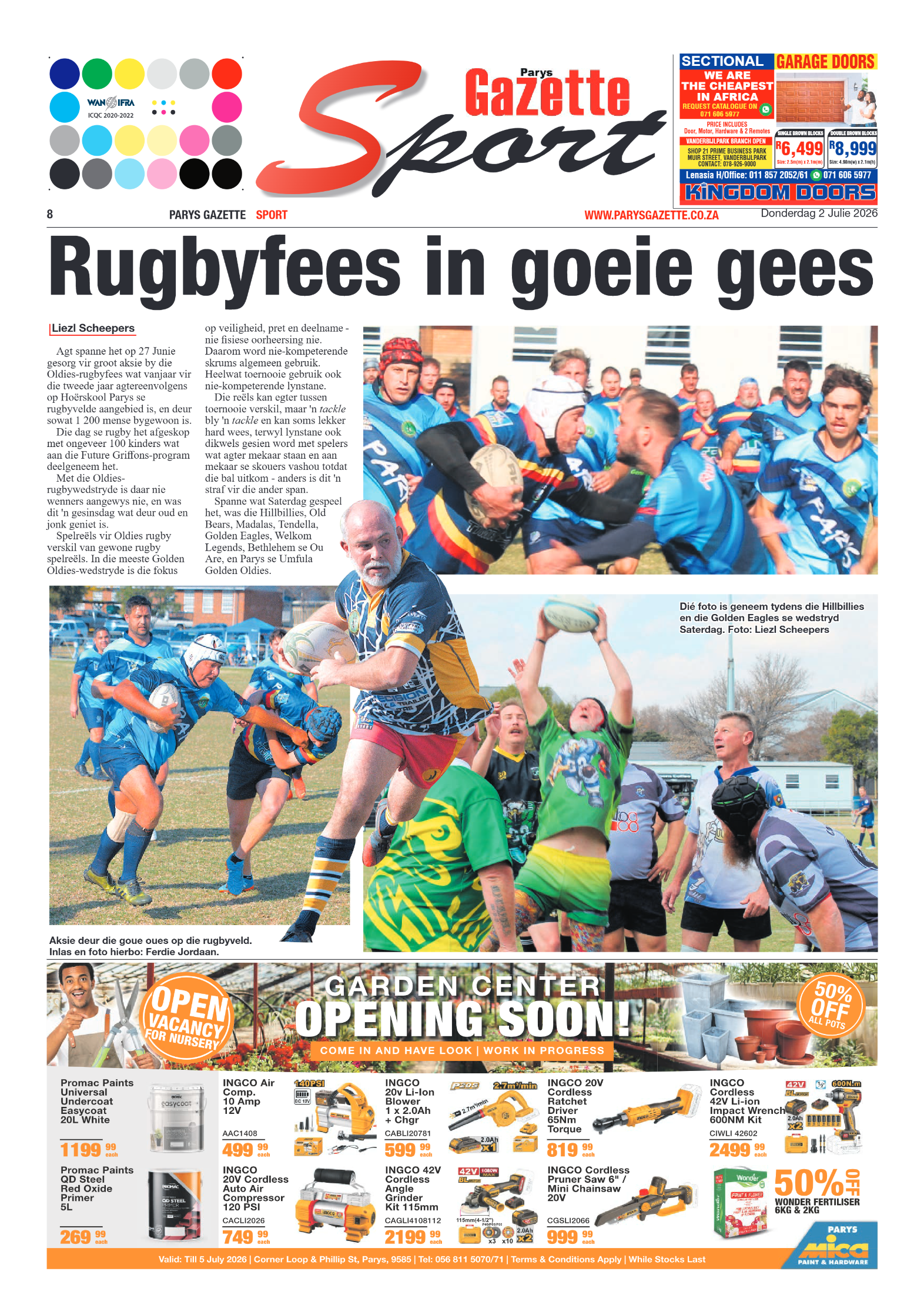 Parys Gazette – 2 Julie 2026 page 8