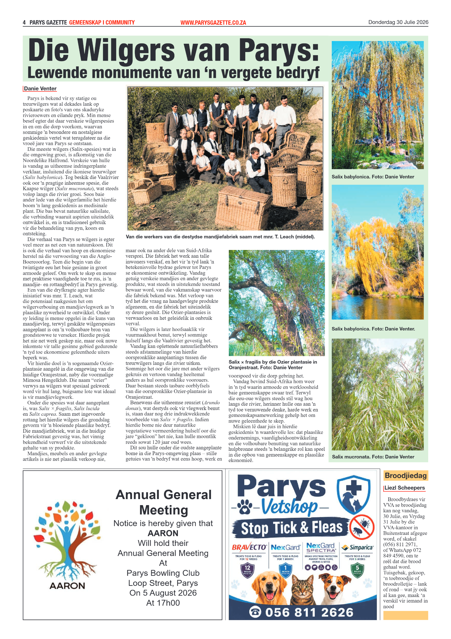 Parys Gazette – 30 Julie 2026 page 4