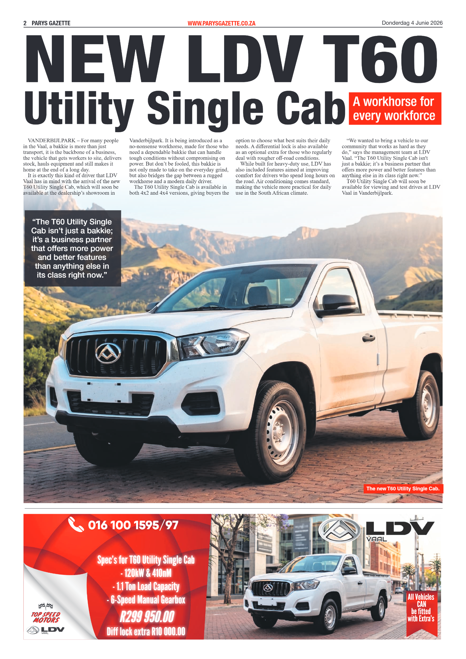 Parys Gazette – 4 Junie 2026 page 2
