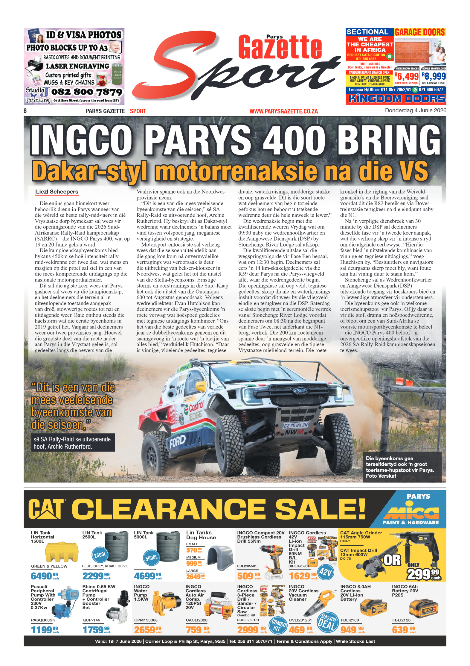 Parys Gazette – 4 Junie 2026 page 8