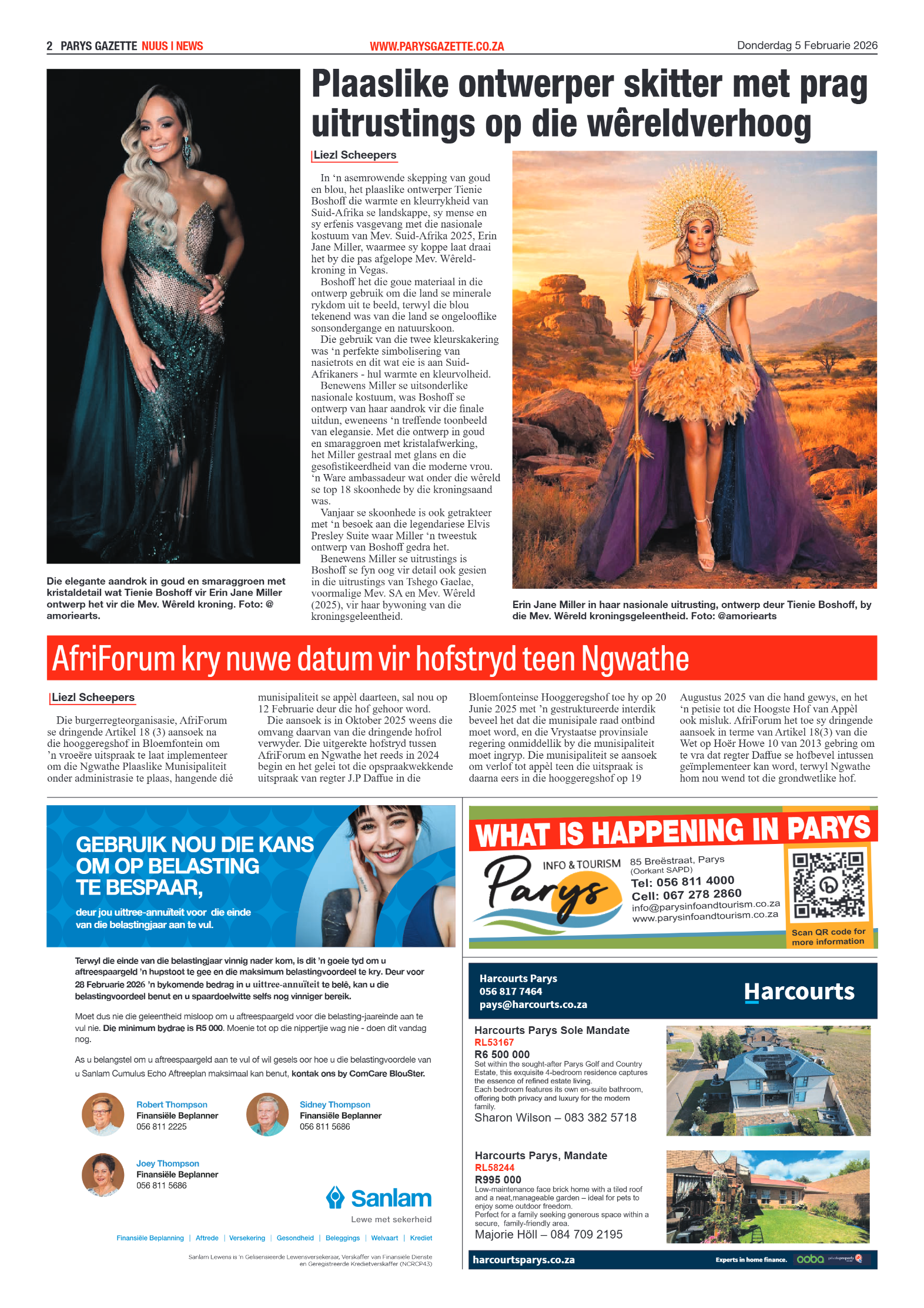 Parys Gazette 5 Februarie 2026 page 2