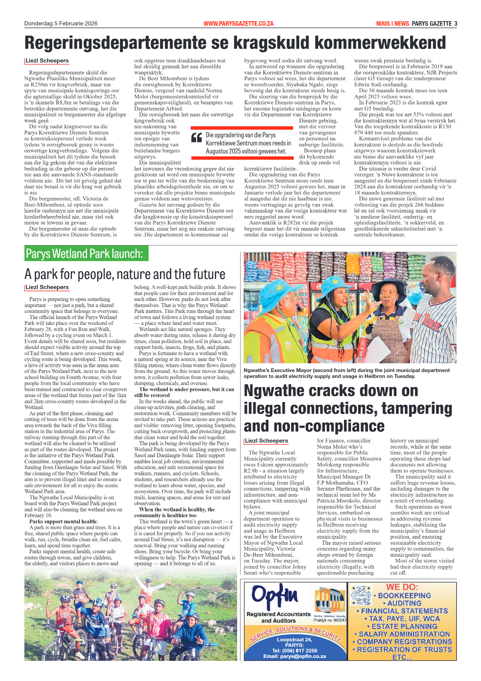Parys Gazette 5 Februarie 2026 page 3