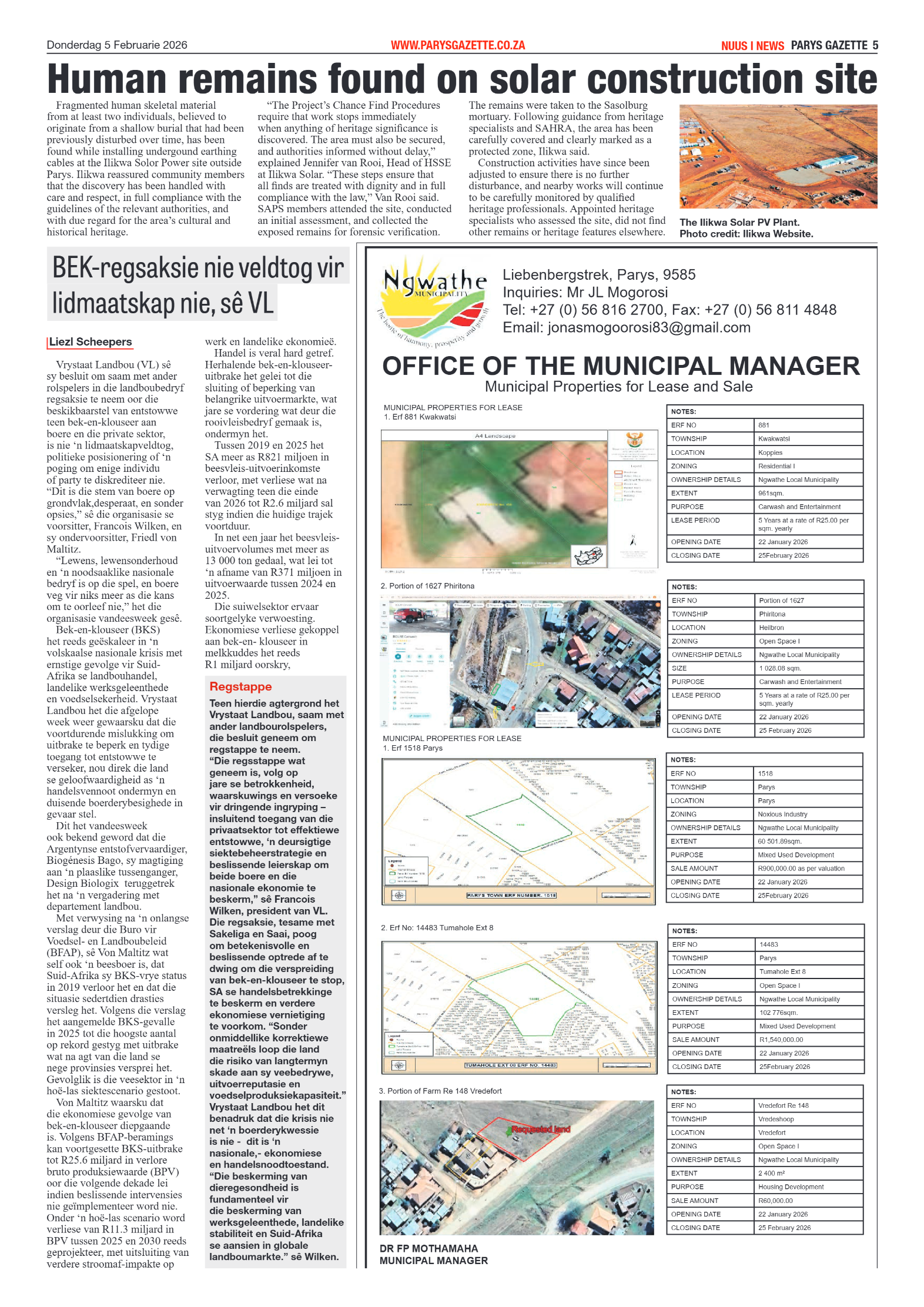 Parys Gazette 5 Februarie 2026 page 5