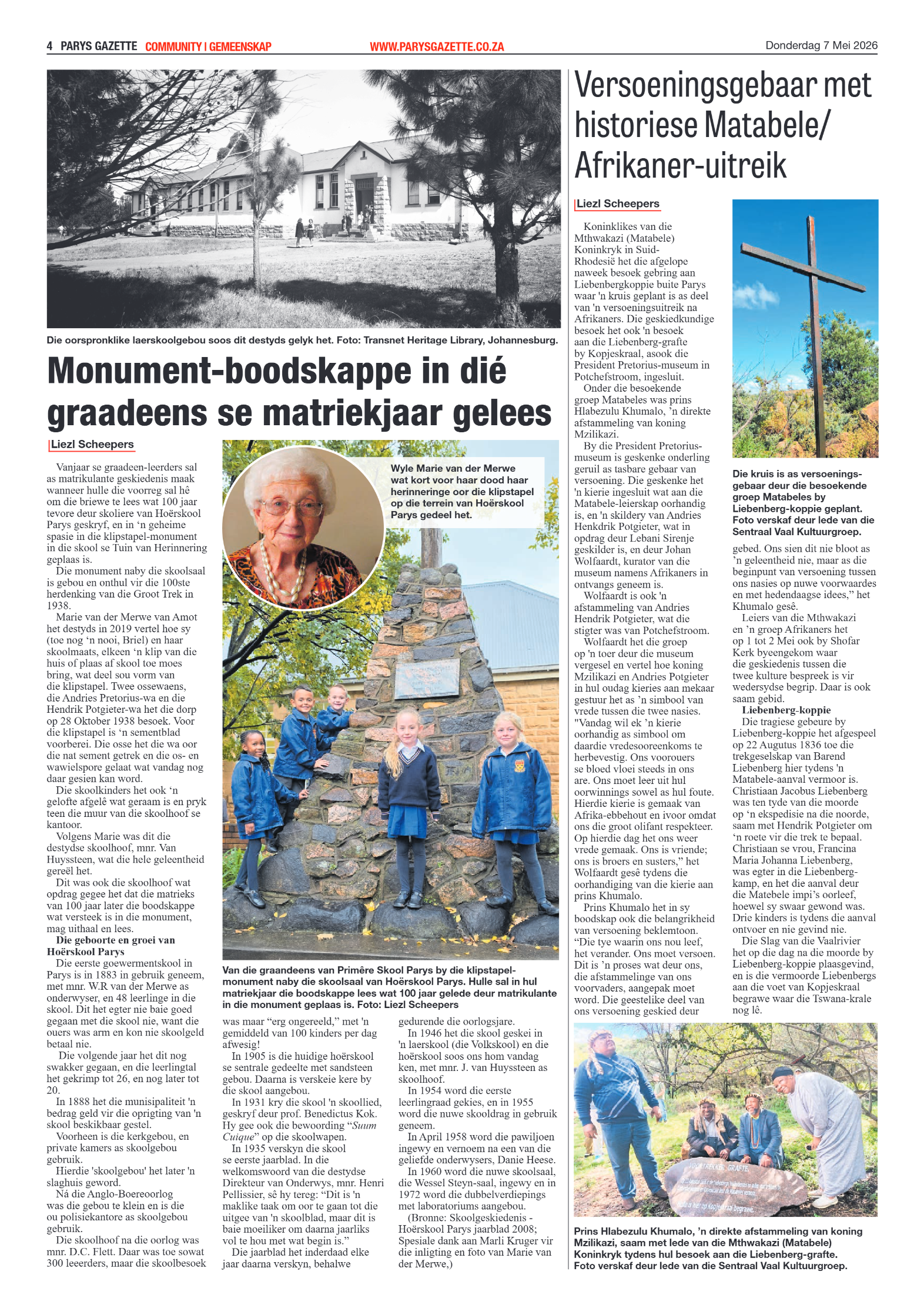 Parys Gazette – 7 May 2026 page 4