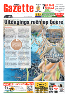 Parys Gazette – 7 May 2026