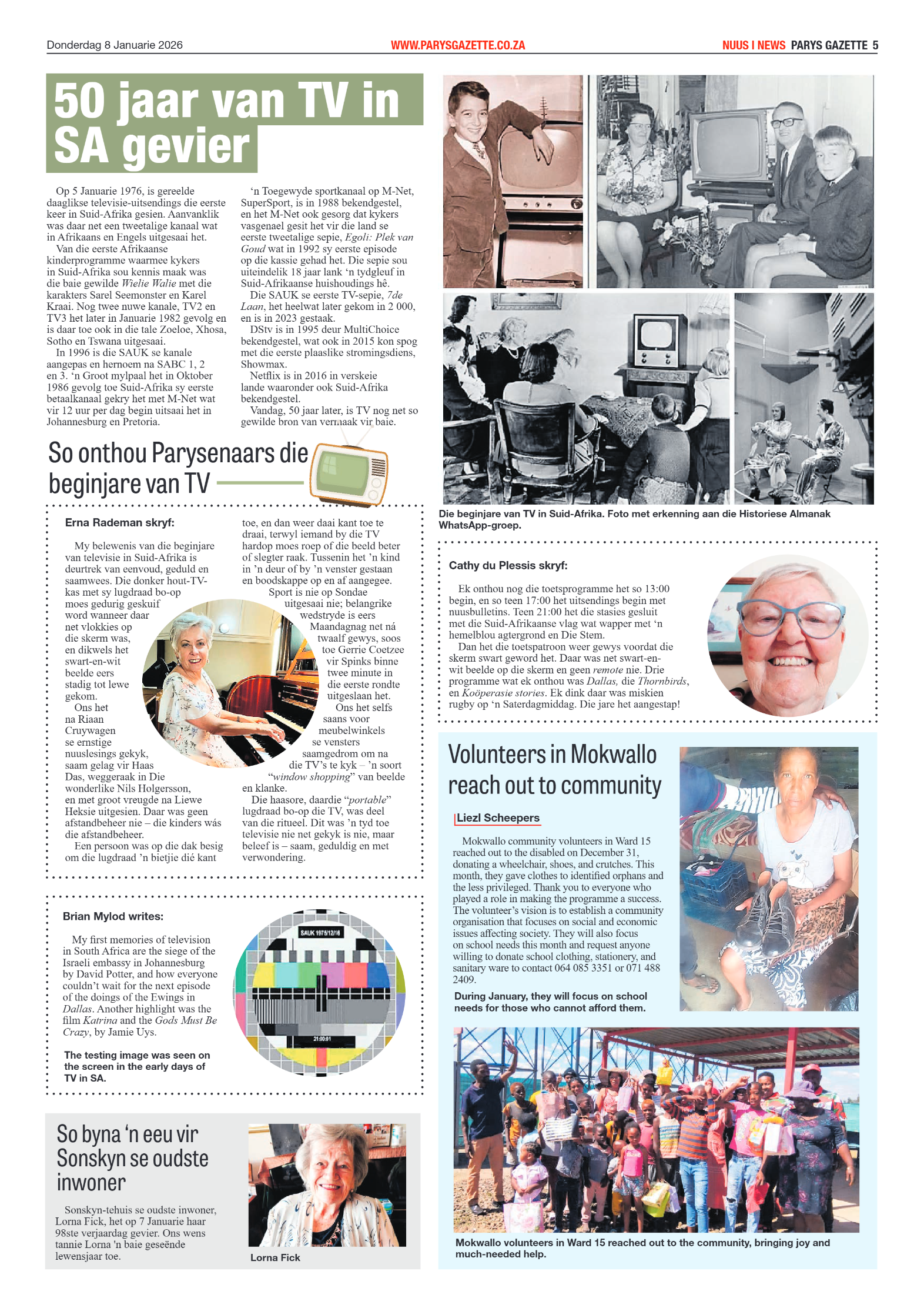 Parys Gazette 8 Januarie 2026 page 5
