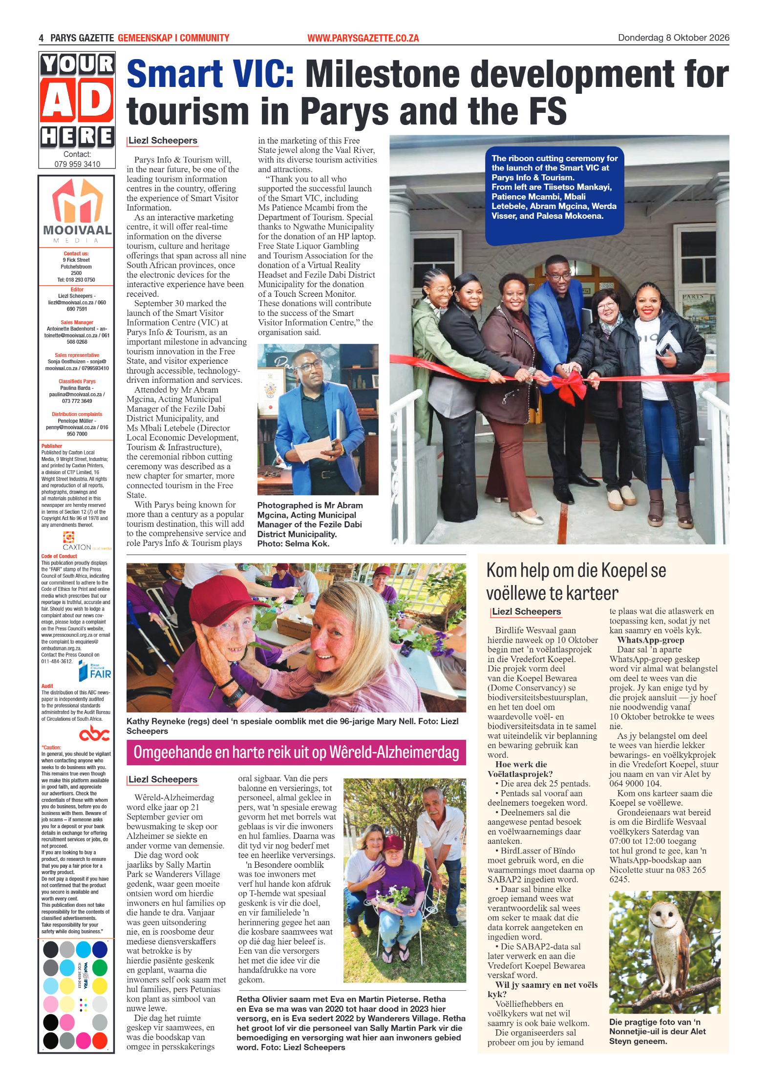 Parys Gazette – 8 Oktober 2026 page 4