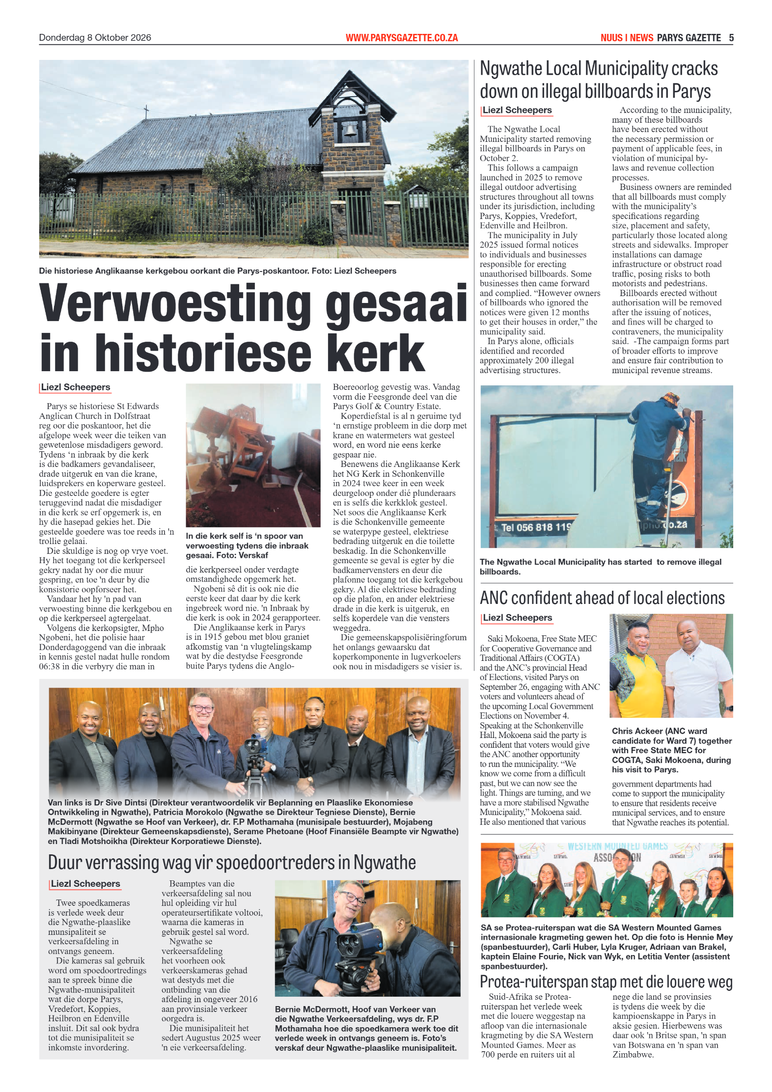 Parys Gazette – 8 Oktober 2026 page 5