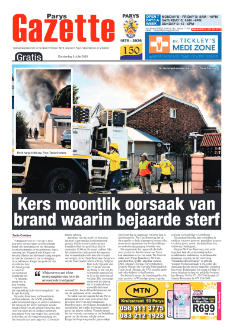 Parys Gazette – 9 Julie 2026