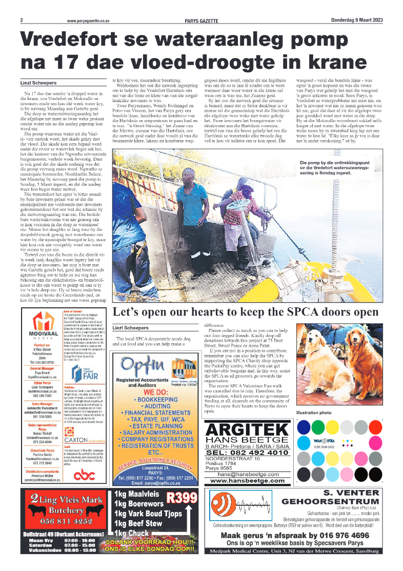 Parys Gazette 9 Maart 2023 page 2