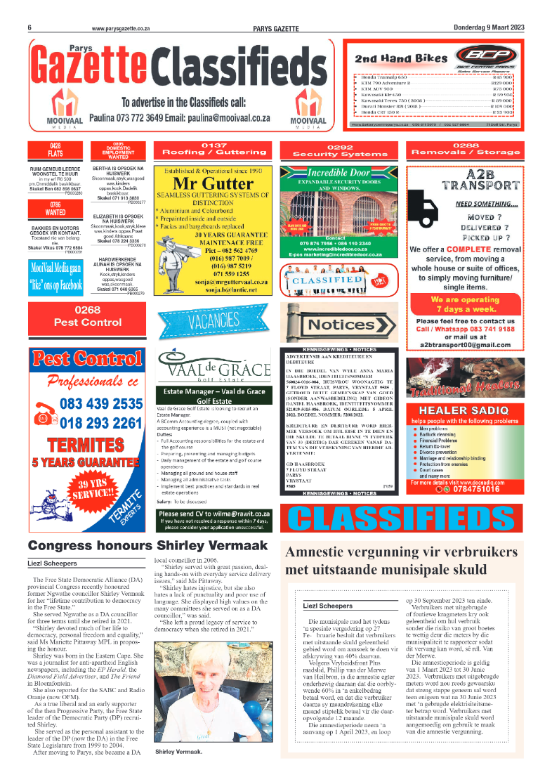 Parys Gazette 9 Maart 2023 page 6