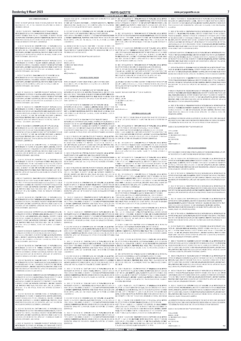 Parys Gazette 9 Maart 2023 page 7